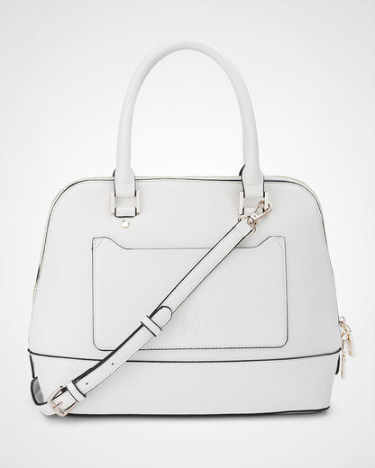 Grace Medium Dome Satchel Bag-PEROZ Accessories