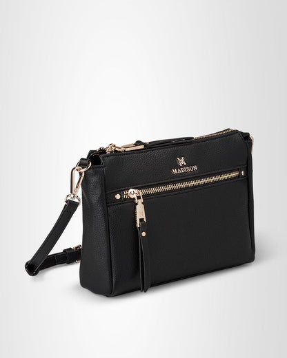 Willow Zip Top Crossbody Bag-PEROZ Accessories