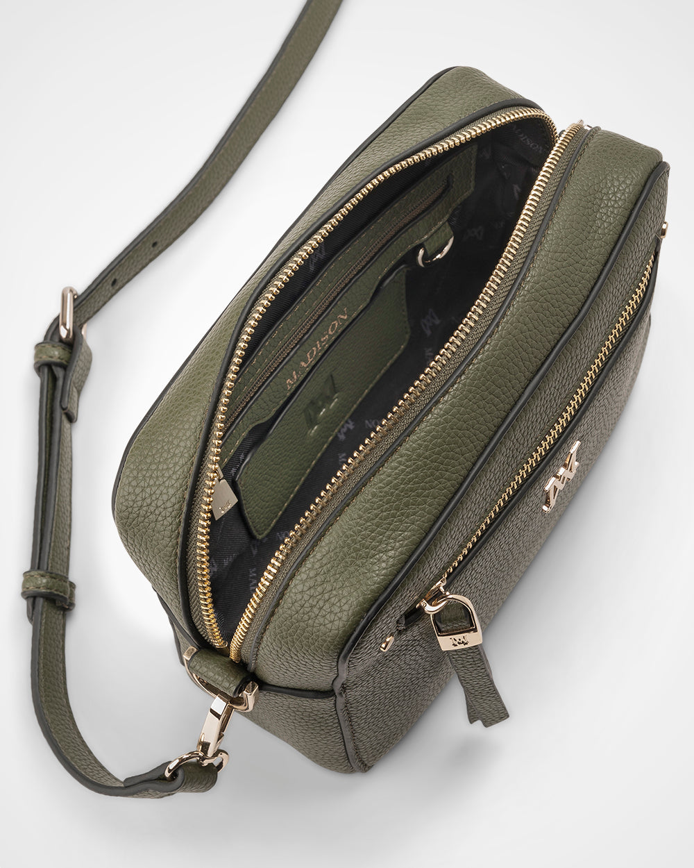 Molly Camera Crossbody Bag With Front Zip-Handbags-PEROZ Accessories