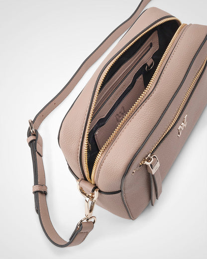 Molly Camera Crossbody Bag With Front Zip-Handbags-PEROZ Accessories