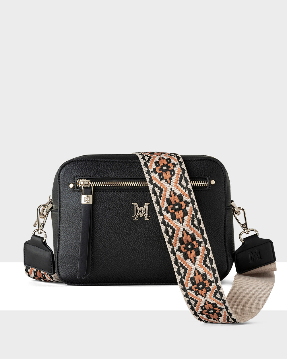 Molly Camera Crossbody Bag + Aztec Bag Strap-Handbags-PEROZ Accessories