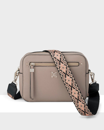 Molly Camera Crossbody Bag + Aztec Bag Strap-Camera Crossbody Bags-PEROZ Accessories