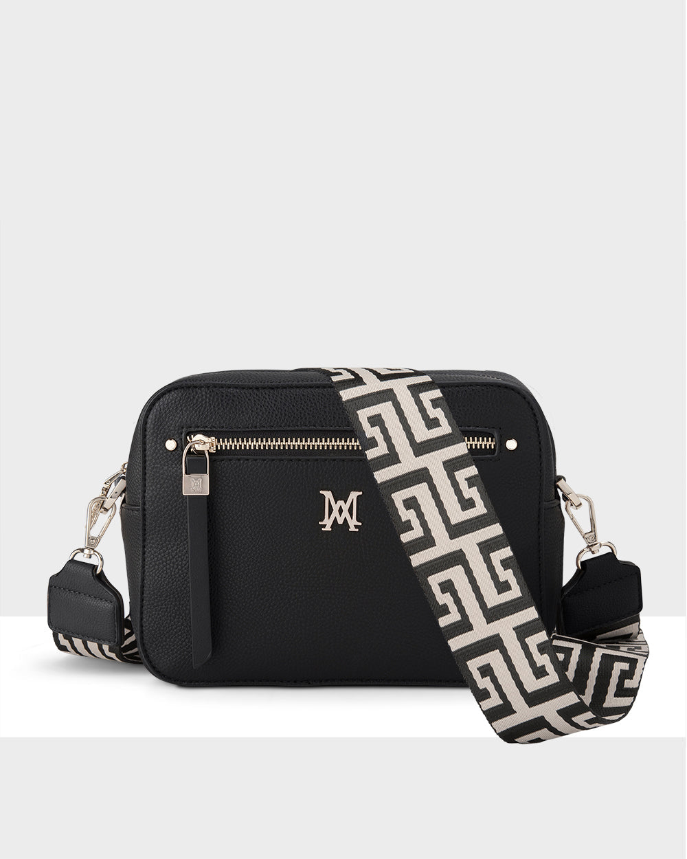Molly Camera Crossbody Bag + Graphic Bag Strap-Handbags-PEROZ Accessories