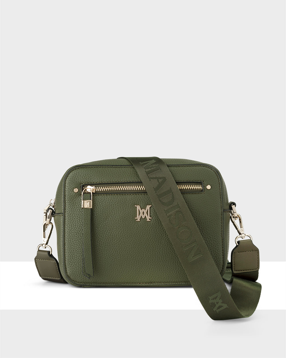 Molly Camera Crossbody Bag + Monogram Bag Strap-Handbags-PEROZ Accessories