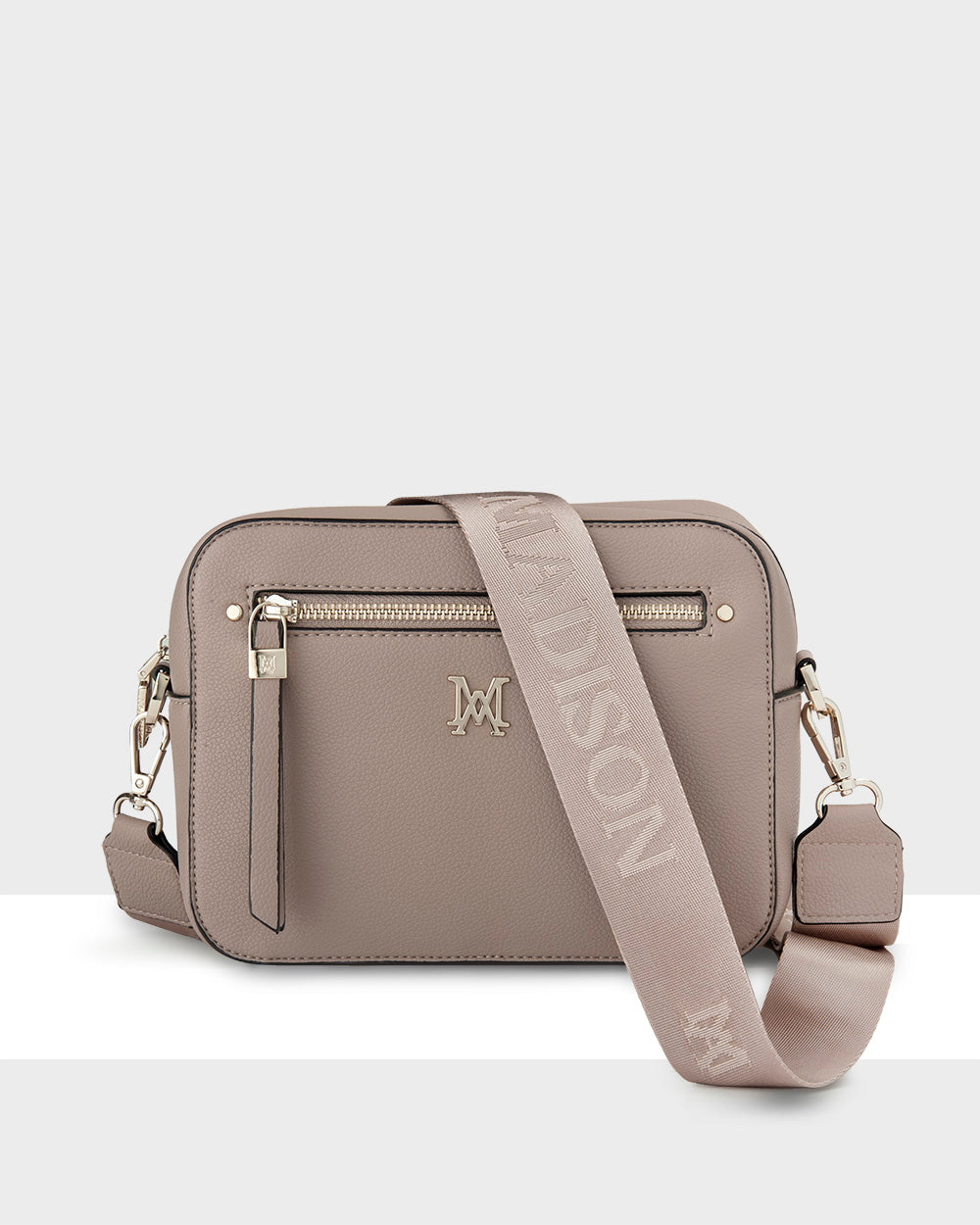 Molly Camera Crossbody Bag + Monogram Bag Strap-Handbags-PEROZ Accessories