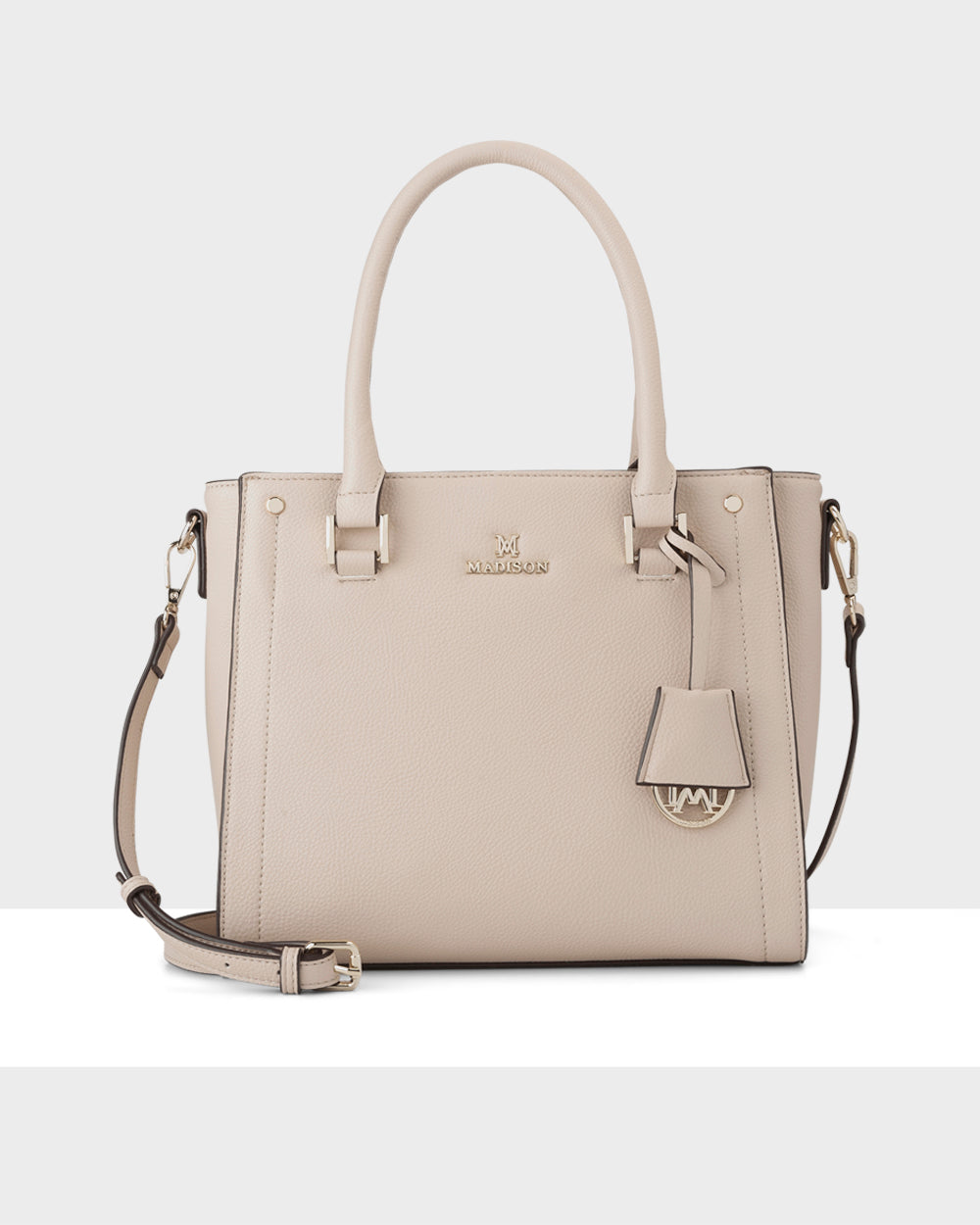 Angie Medium 3 Compartment Satchel Bag-Handbags-PEROZ Accessories