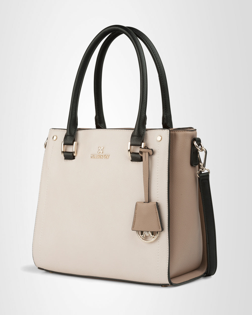 Angie Medium 3 Compartment Satchel Bag-PEROZ Accessories