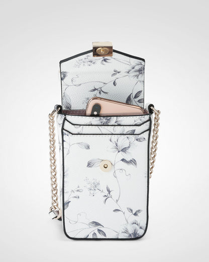 Lia Fold Over Mini Phone Crossbody Bag-PEROZ Accessories