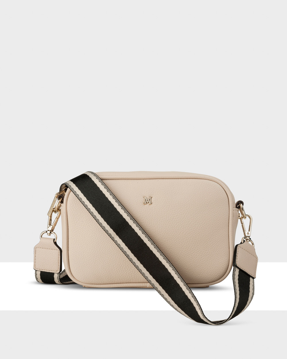 Monica Camera Crossbody Bag + Stripe Bag Strap-PEROZ Accessories