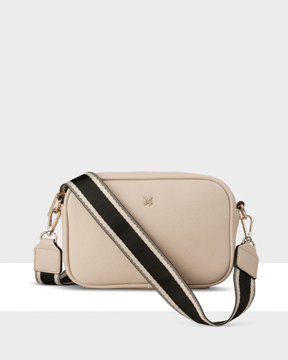 Monica Camera Crossbody Bag + Stripe Bag Strap-PEROZ Accessories