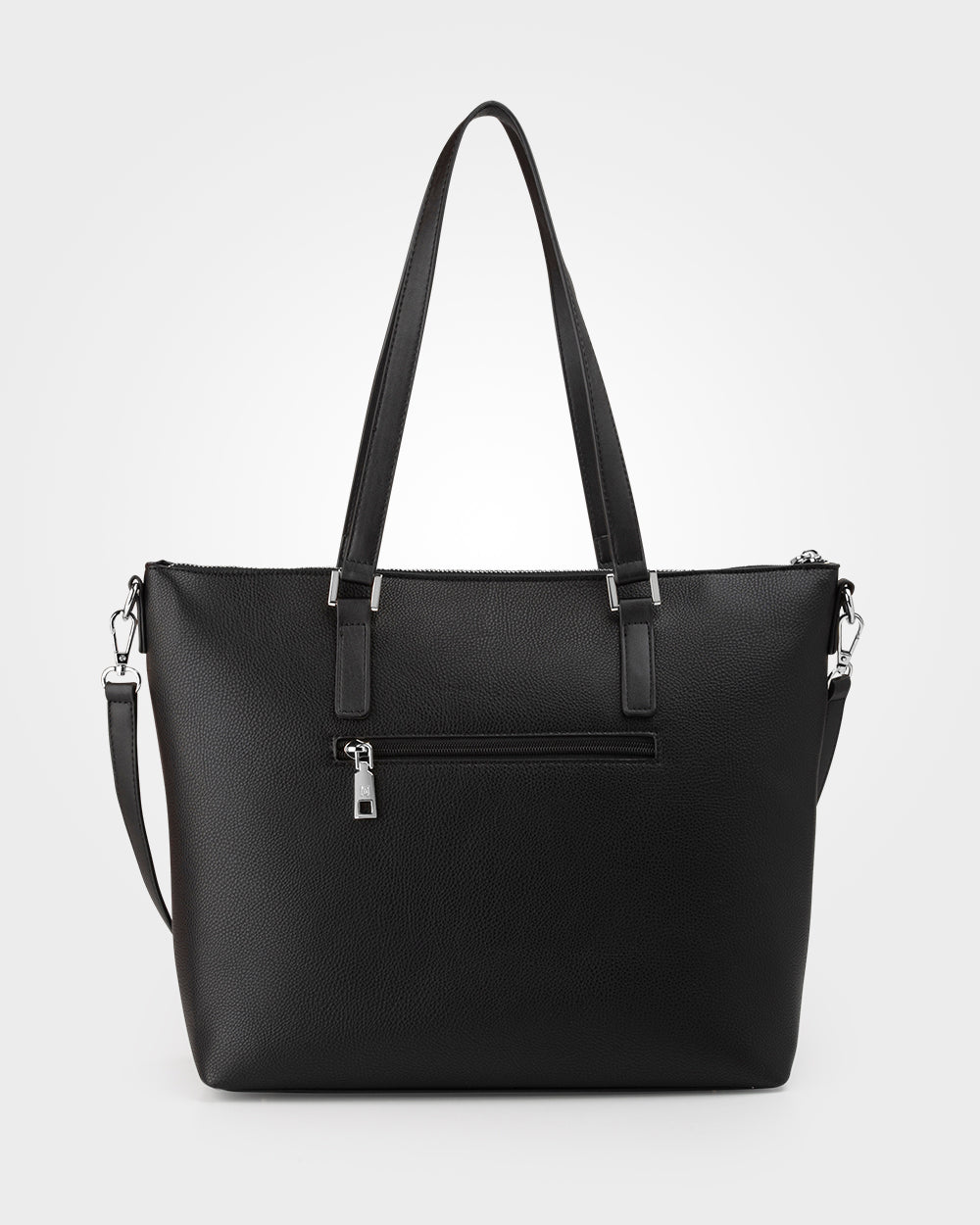 Inga Large Zip Top Tote Bag With Laptop Pocket-Handbags-PEROZ Accessories