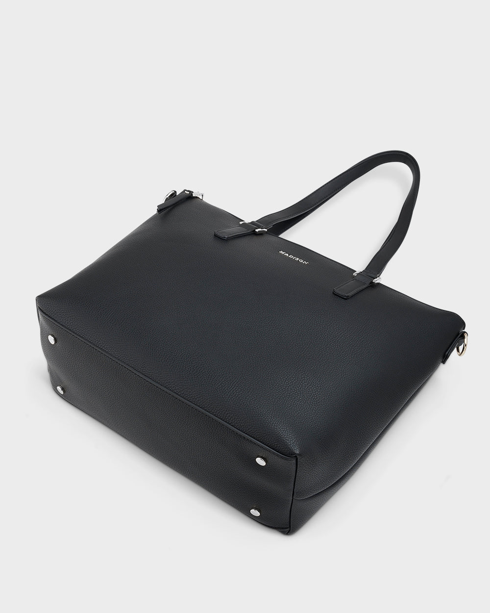 Inga Large Zip Top Tote Bag With Laptop Pocket-Handbags-PEROZ Accessories