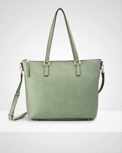 Inga Large Zip Top Tote Bag + Aztec Bag Strap-PEROZ Accessories