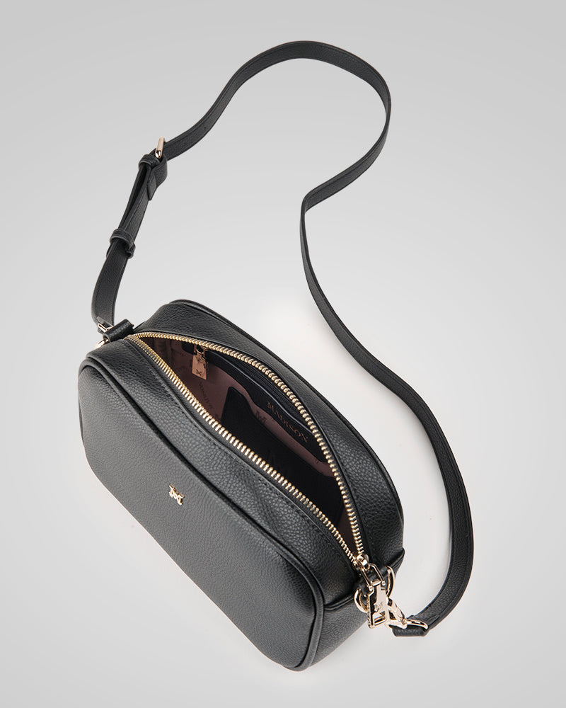 Monica Camera Crossbody Bag + Chain Strap Bag Strap-PEROZ Accessories