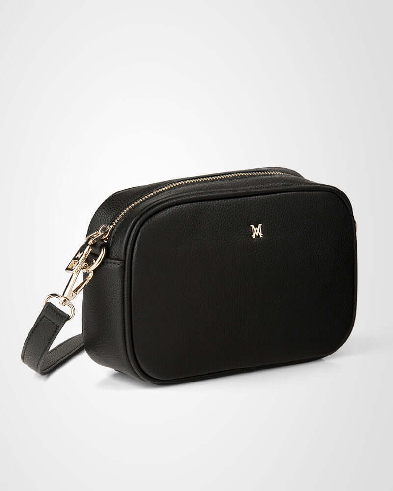 Monica &quot;Wear It 3 Ways&quot; Giftbox - Metallic Stripe, Monogram &amp; Matching Bag Strap-Gift-PEROZ Accessories