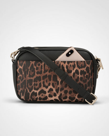 Monica Camera Crossbody Bag + Monogram Bag Strap-PEROZ Accessories