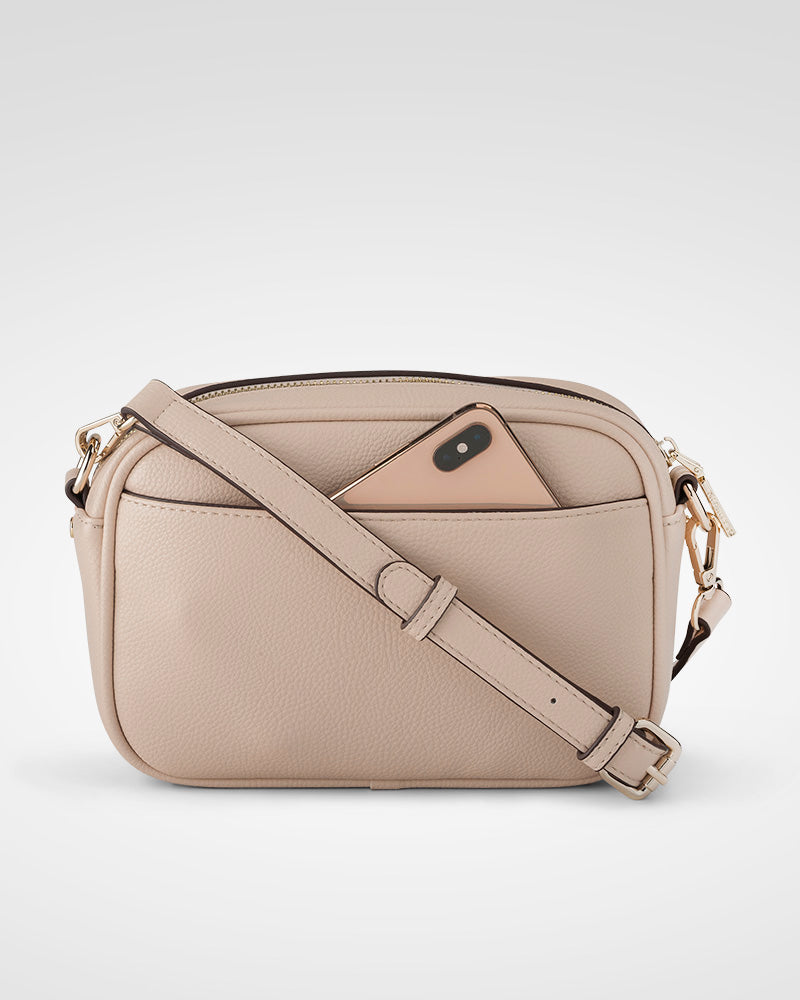 Monica Camera Crossbody Bag + Stripe Bag Strap-PEROZ Accessories
