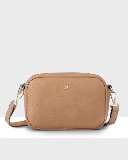 Monica Camera Crossbody Bag + Monogram Bag Strap-Handbags-PEROZ Accessories