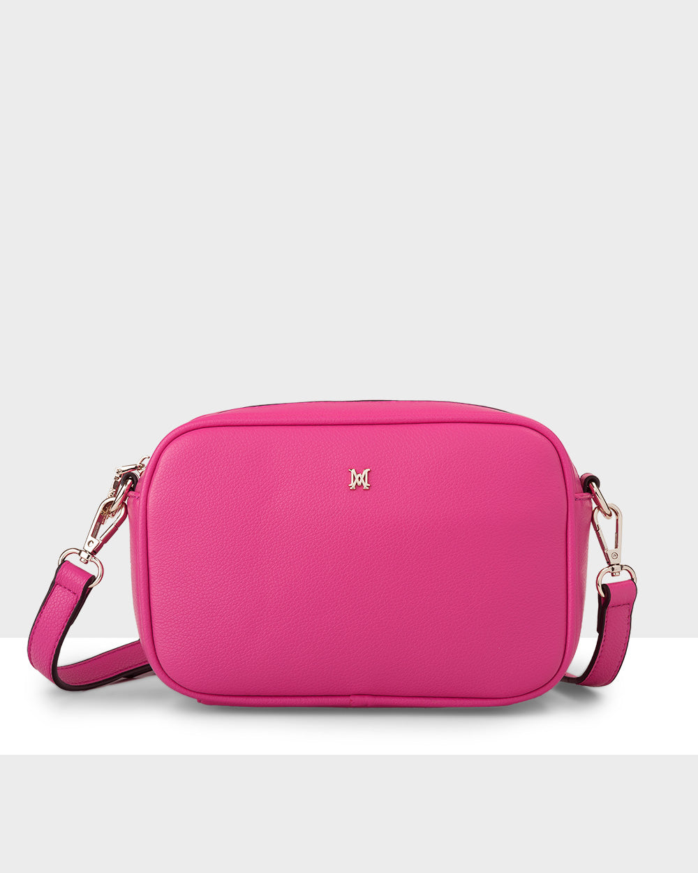 Bag &amp; 3 Straps &quot;One Bag 3 Ways&quot; - Monica Crossbody With Monogram, Stripe &amp; Matching Bag Strap-Handbags-PEROZ Accessories
