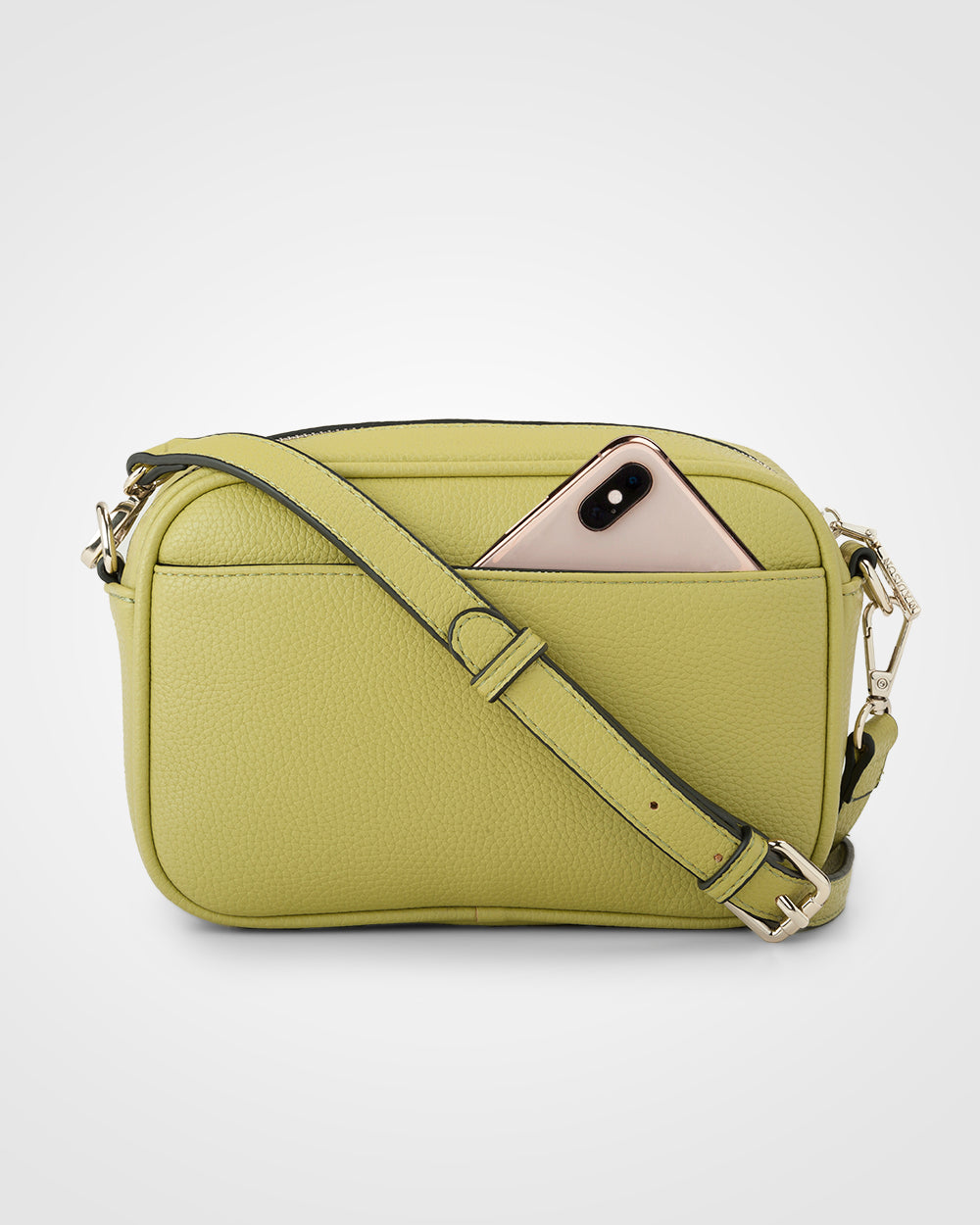 Monica Camera Crossbody Bag + Monogram Bag Strap-Handbags-PEROZ Accessories