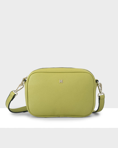 Monica Camera Crossbody Bag + Monogram Bag Strap-Handbags-PEROZ Accessories