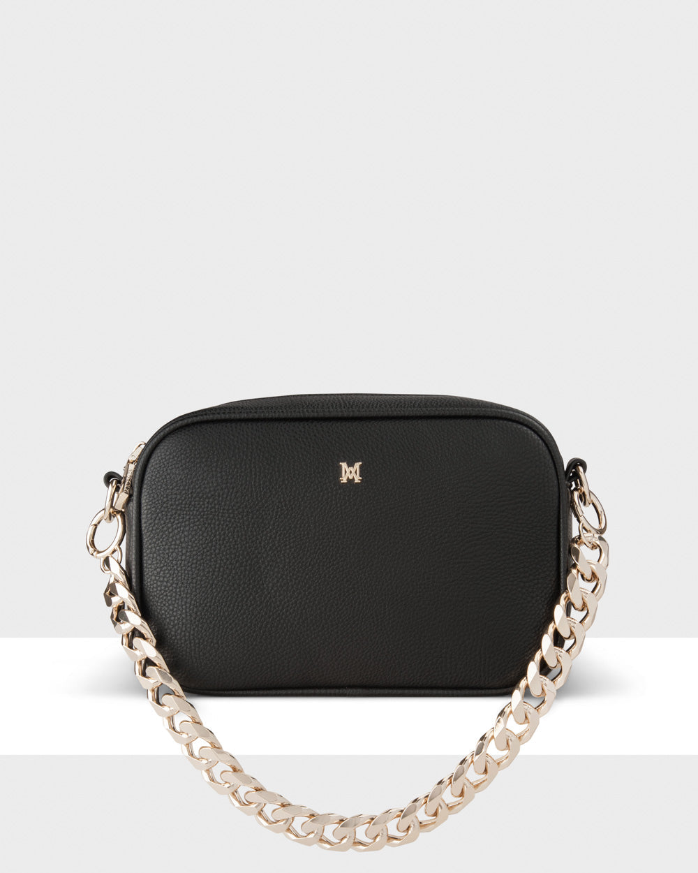 Monica Camera Crossbody Bag + Chunky Chain Strap-Handbags-PEROZ Accessories