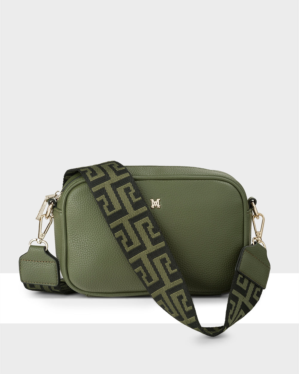 Monica Camera Crossbody Bag + Graphic Bag Strap-Handbags-PEROZ Accessories