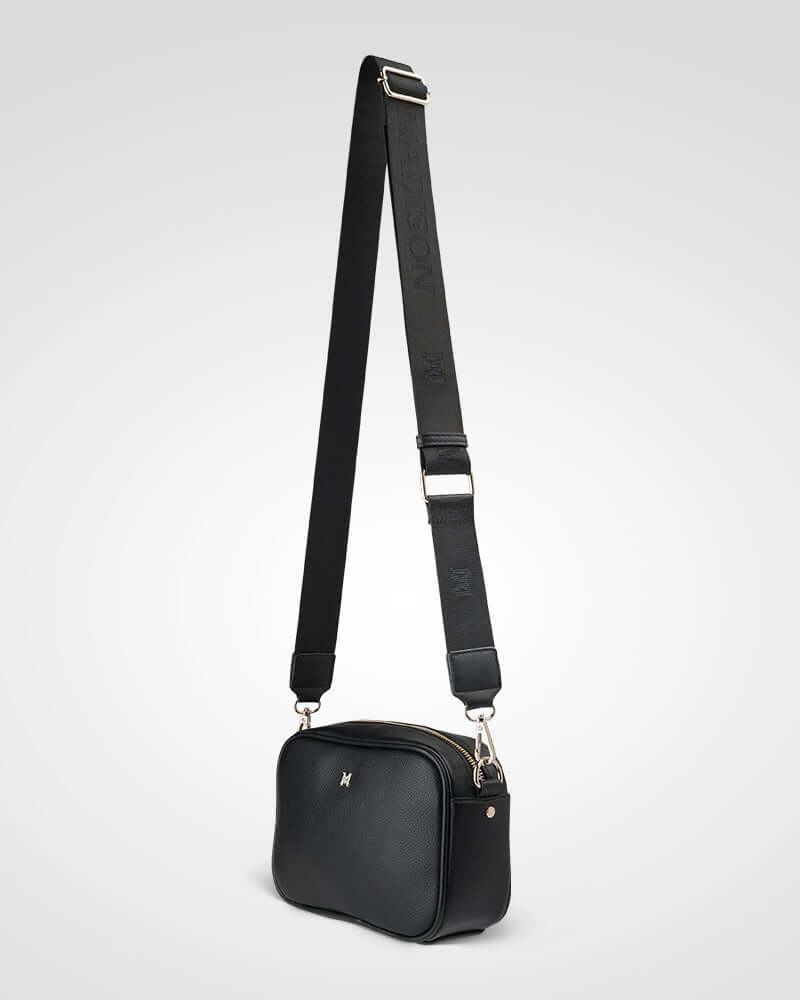 Monica &quot;Wear It 3 Ways&quot; Giftbox - Metallic Stripe, Monogram &amp; Matching Bag Strap-Gift-PEROZ Accessories