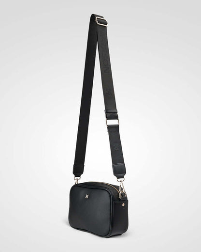 Monica &quot;Wear It 3 Ways&quot; Giftbox - Metallic Stripe, Monogram &amp; Matching Bag Strap-Gift-PEROZ Accessories