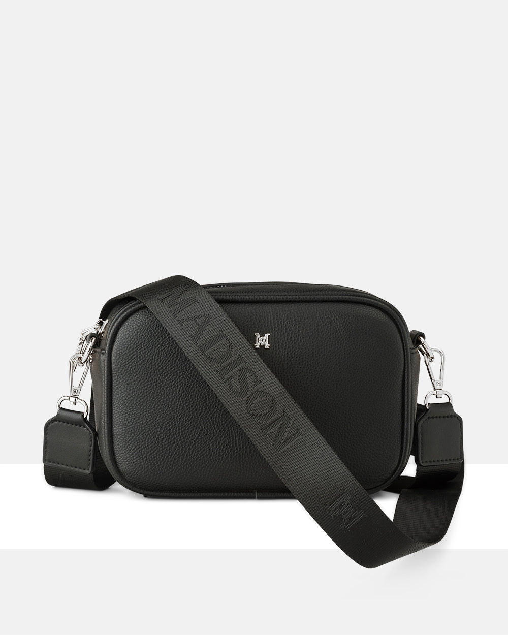Monica Camera Crossbody Bag + Monogram Bag Strap-Handbags-PEROZ Accessories