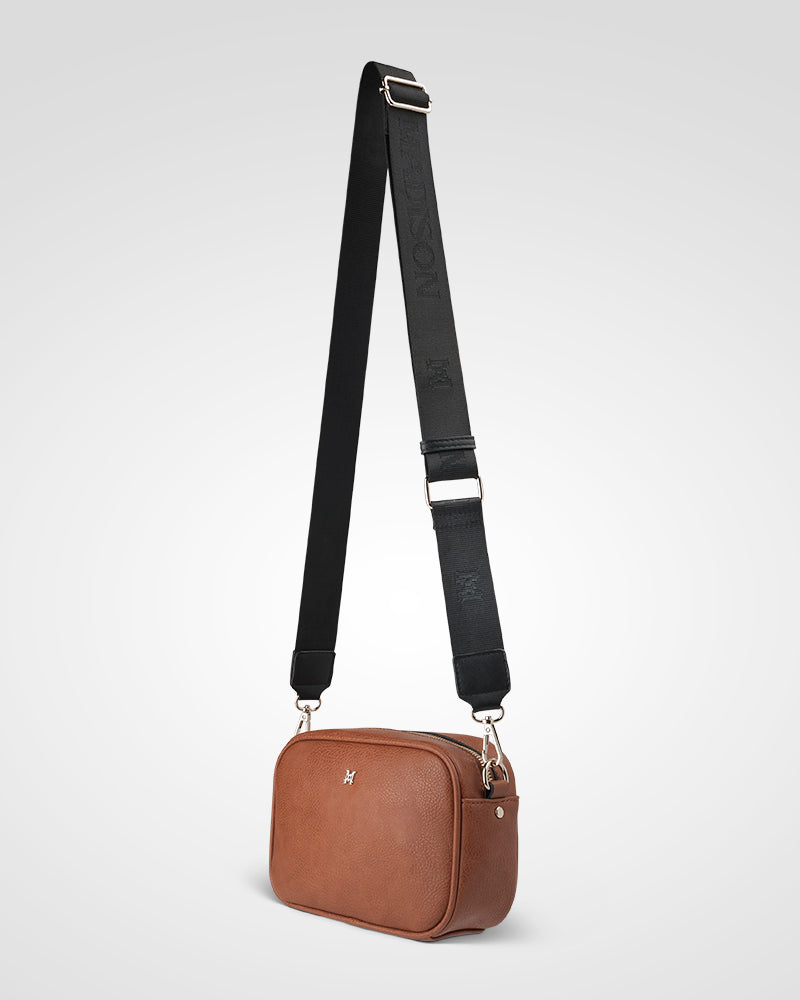 Monica Camera Crossbody Bag + Monogram Bag Strap-PEROZ Accessories