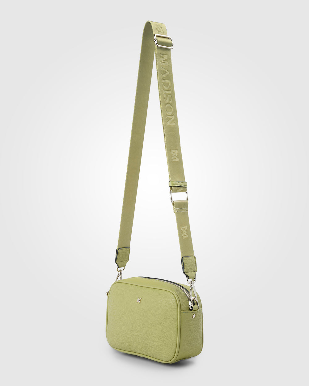 Monica Camera Crossbody Bag + Monogram Bag Strap-Handbags-PEROZ Accessories