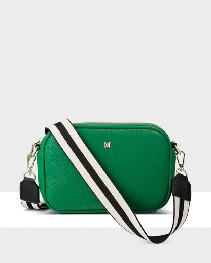 Monica Stripe &quot;Wear It 3 Ways&quot; Handbag &amp; Bag Straps Giftbox-PEROZ Accessories