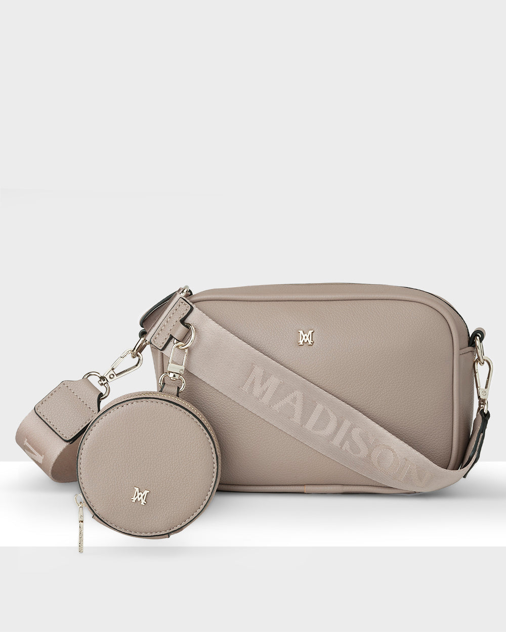 Monica Camera Crossbody Bag + Utility Bag Strap-Handbags-PEROZ Accessories