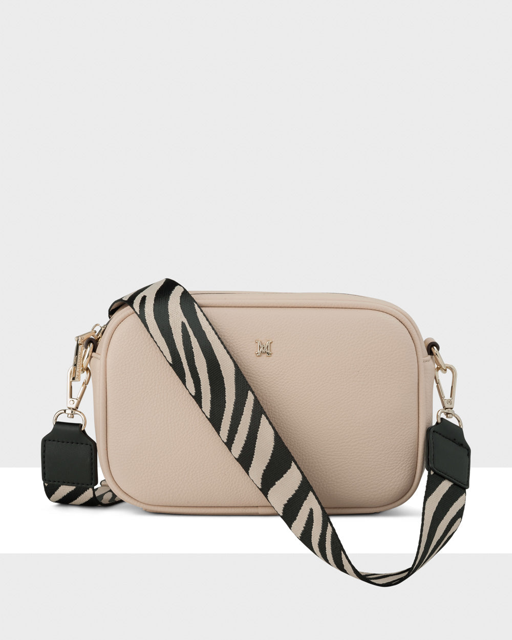 Monica Camera Crossbody Bag + Zebra Bag Strap-PEROZ Accessories
