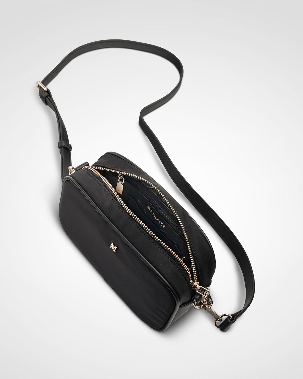 Monica Nylon Camera Crossbody Bag + Stripe Bag Strap-PEROZ Accessories
