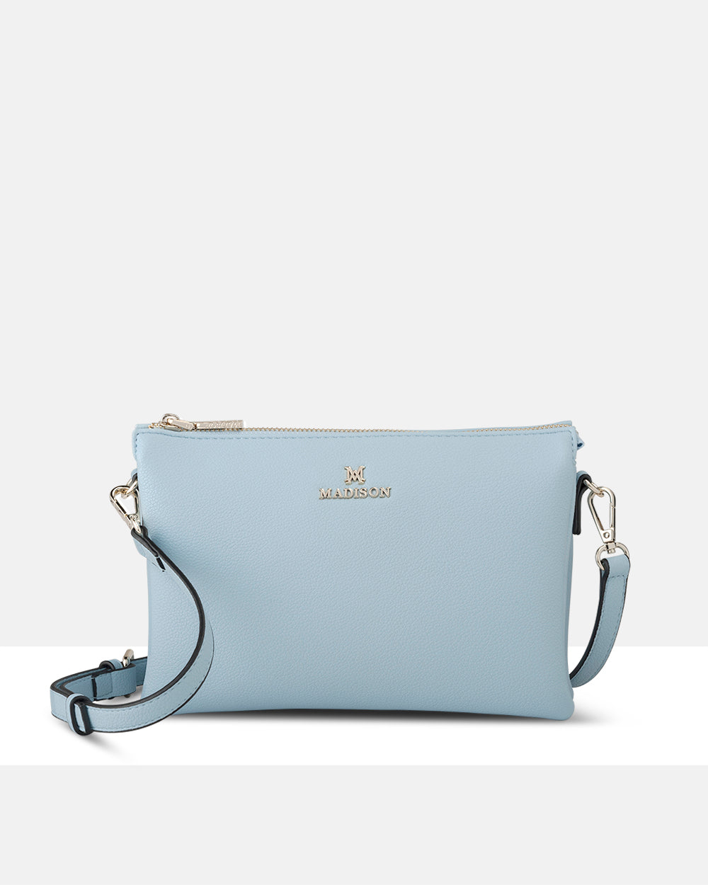Avery 3 Compartment Crossbody Bag + Monogram Bag Strap-Handbags-PEROZ Accessories