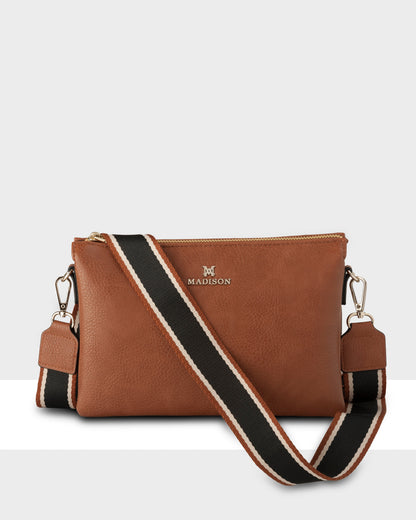 Avery Aztec &quot;Wear It 3 Ways&quot; Handbag &amp; Bag Straps Giftbox-PEROZ Accessories