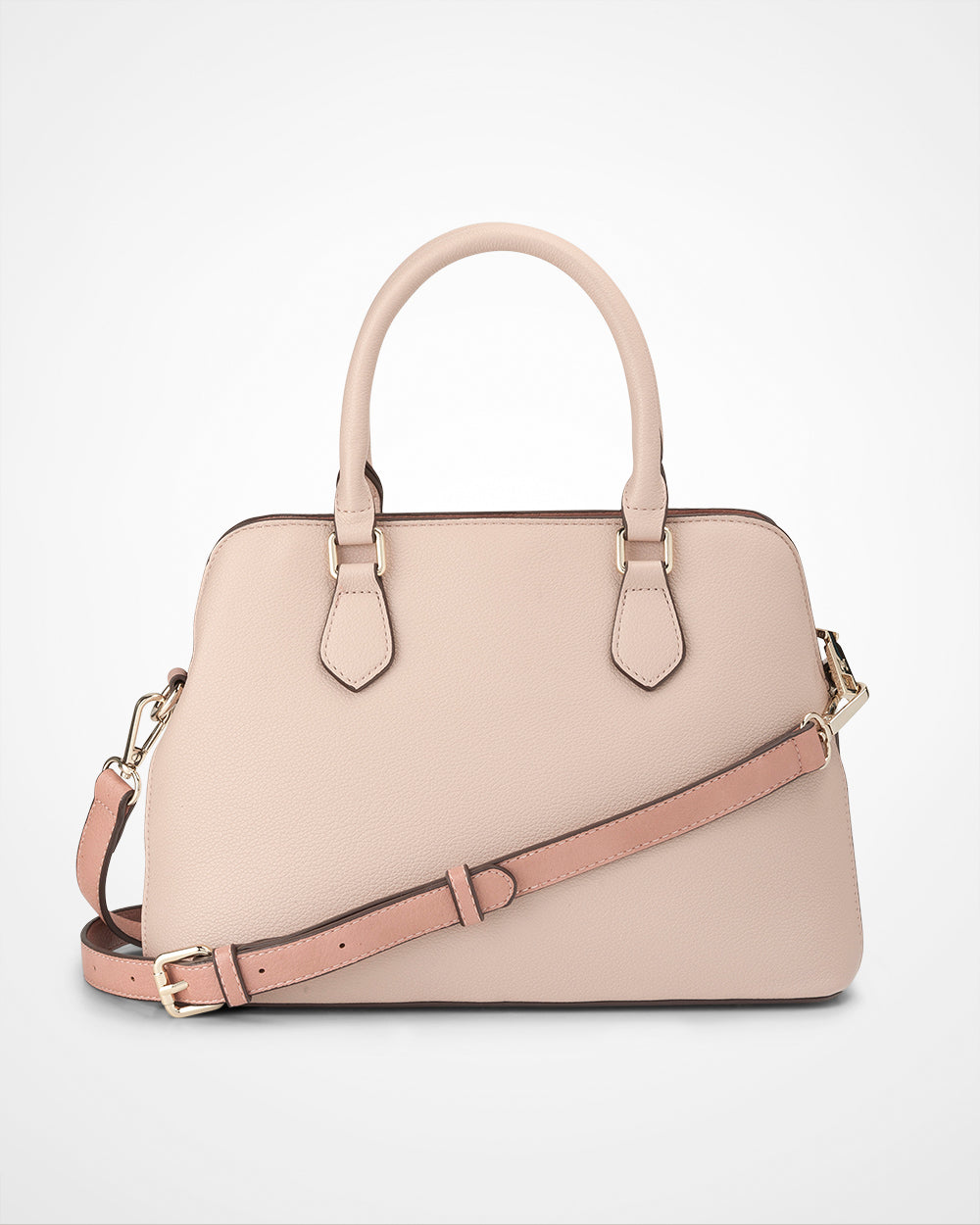 Tilli 3 Compartment Curve Top Satchel Bag-PEROZ Accessories