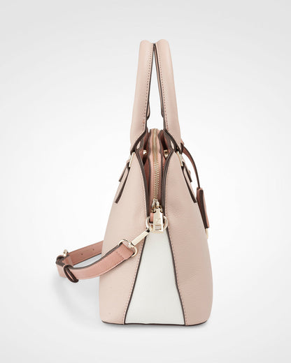 Tilli 3 Compartment Curve Top Satchel Bag-PEROZ Accessories