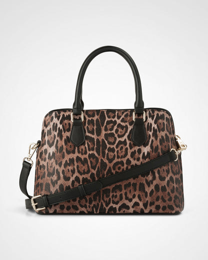 Tilli 3 Compartment Curve Top Satchel Bag-PEROZ Accessories