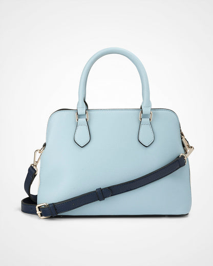 Tilli 3 Compartment Curve Top Satchel Bag-PEROZ Accessories