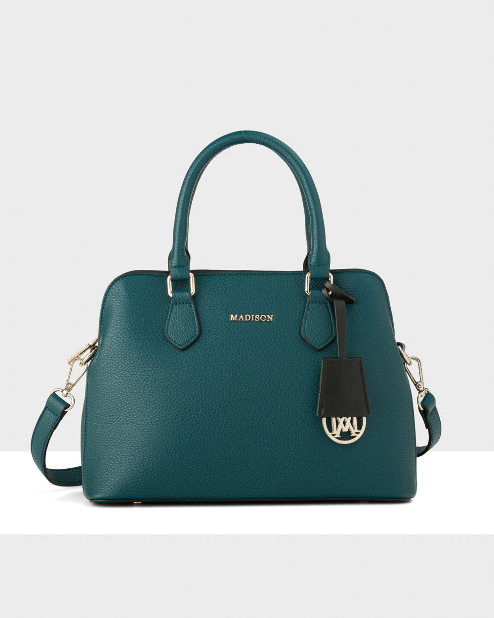 Tilli 3 Compartment Curve Top Satchel Bag-PEROZ Accessories