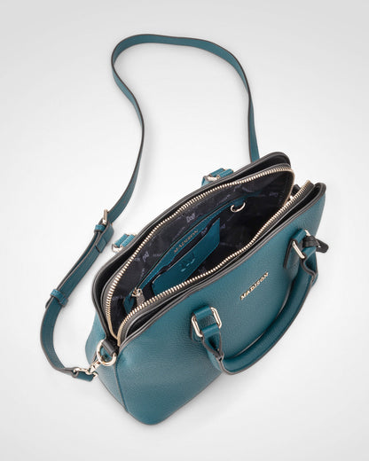 Tilli 3 Compartment Curve Top Satchel Bag-PEROZ Accessories