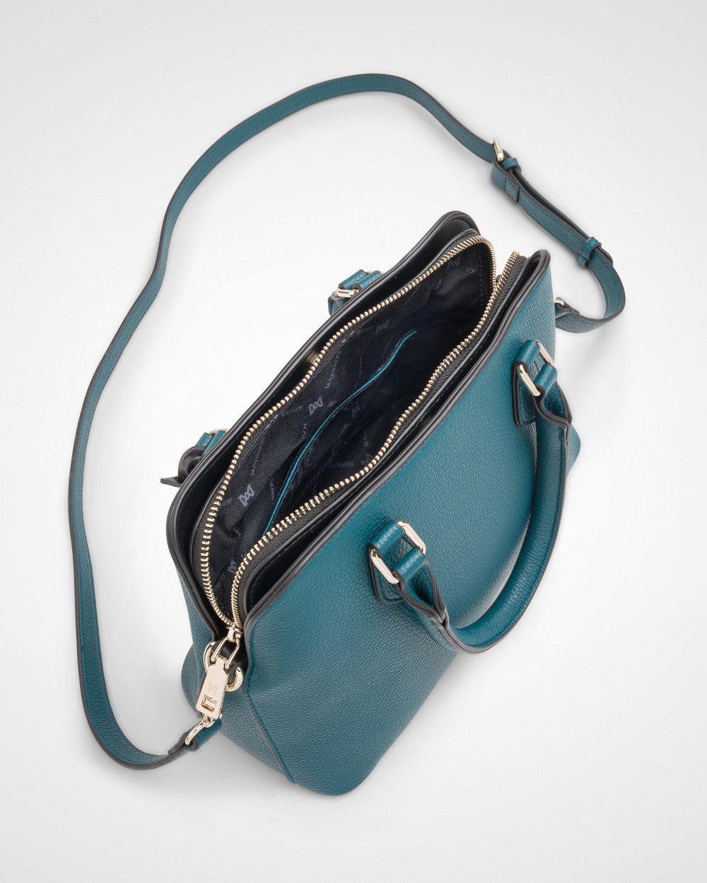 Tilli 3 Compartment Curve Top Satchel Bag-PEROZ Accessories