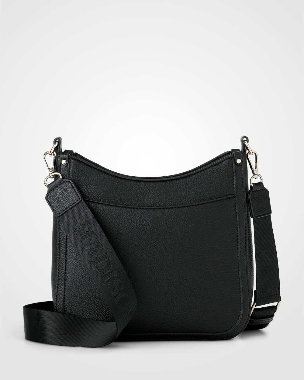 Tina Medium Zip Top Convertible Sling Bag With Matching &amp; Webbing Crossbody Straps-Handbags-PEROZ Accessories