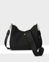 Olivia Nylon Crescent Crossbody Bag + Monogram Bag Strap-PEROZ Accessories