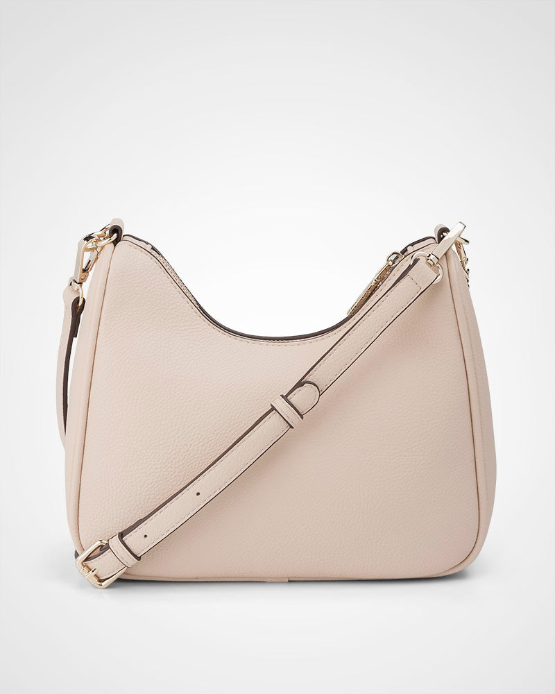 Olivia Crescent Crossbody With Chain + Monogram Bag Strap-PEROZ Accessories