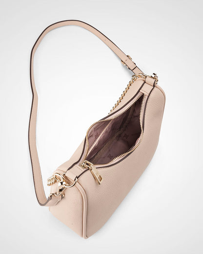 Olivia Crescent Crossbody With Chain + Monogram Bag Strap-PEROZ Accessories