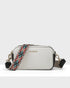 Maddie Double Zip Camera Crossbody Bag + Aztec Bag Strap-PEROZ Accessories